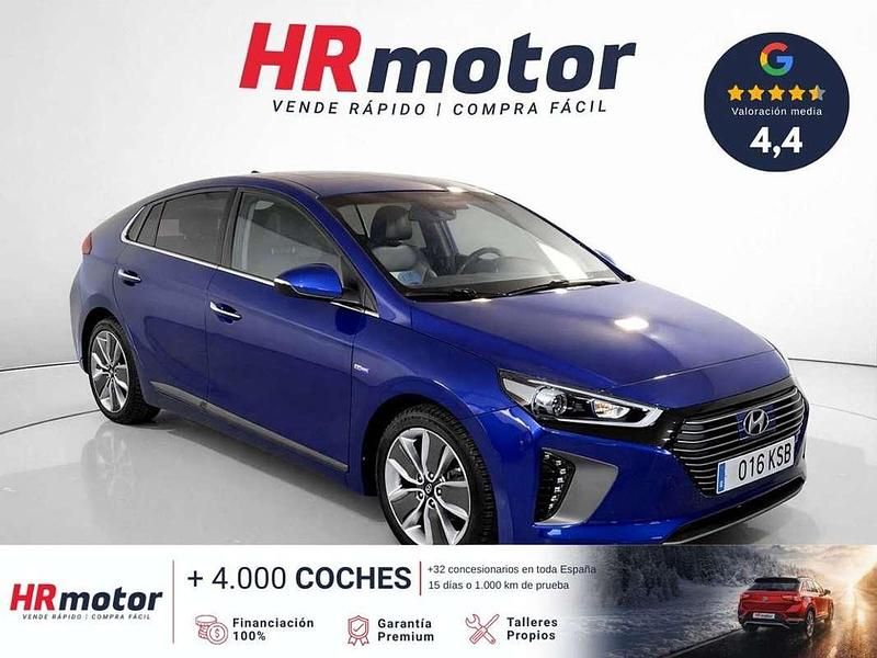 Usado Hyundai Ioniq Style 143 CV (105 kW) 2018 Azul Utilitario