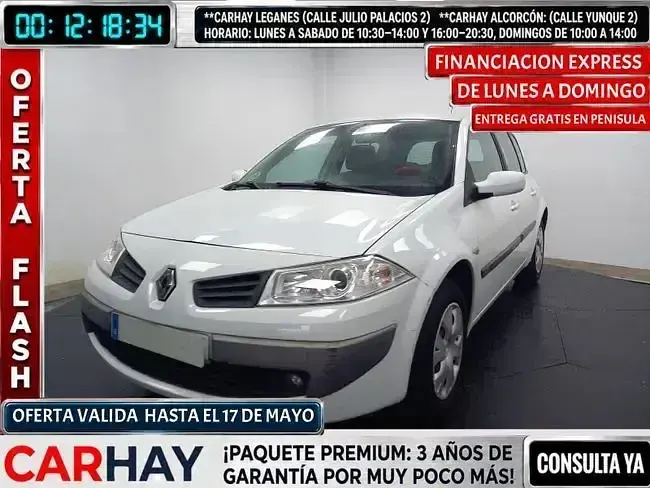 Usado Renault Mégane Authentique 85 CV (62 kW) 2006 Berlina
