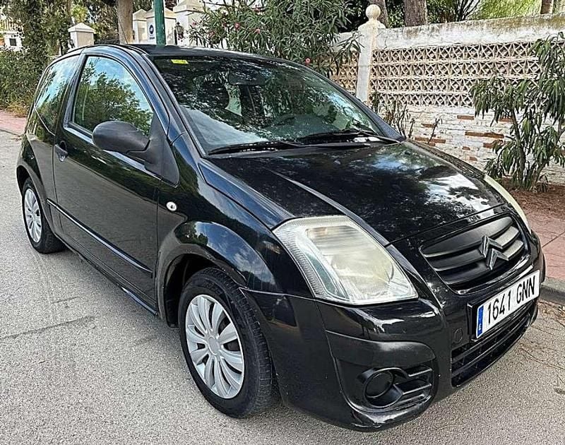 Käytetty Citroën C2 61 HP (44 kW) 2009 Musta Viistoperä