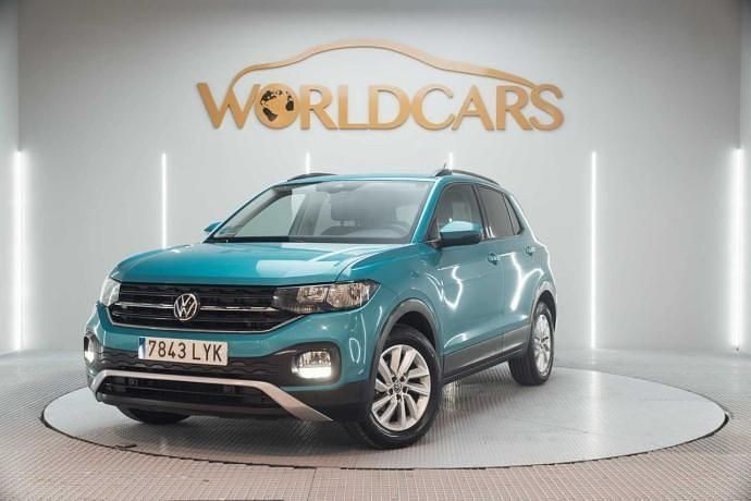 Azul Usado 2022 VW T-Cross Advance SUV | 16.975 € (Precio justo) - Imagen 1/4