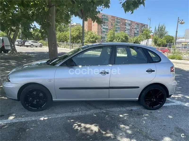 Usado Seat Ibiza Fresh 75 CV (55 kW) 2004 Gris / plata Utilitario
