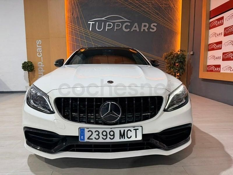 Usado Mercedes C63S AMG 510 CV (375 kW) 2020 Blanco Coupe
