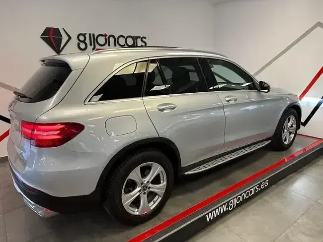 Usado Mercedes GLC220 170 CV (125 kW) 2019 Gris SUV