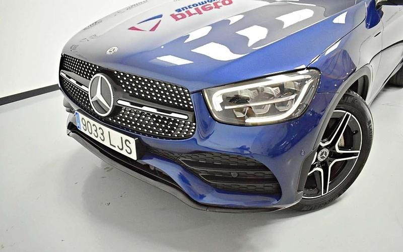 Usado Mercedes GLC200 163 CV (119 kW) 2020 Azul SUV