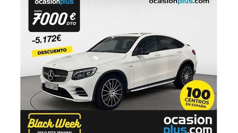 Blanco Usado 2019 Mercedes GLC43 AMG AMG Coupe | 47.682 € (Super precio) - Imagen 1/4