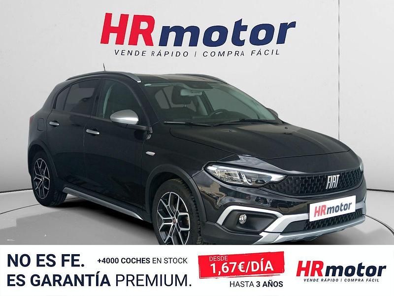 Usado Fiat Tipo Cross 101 CV (74 kW) 2021 Negro Berlina