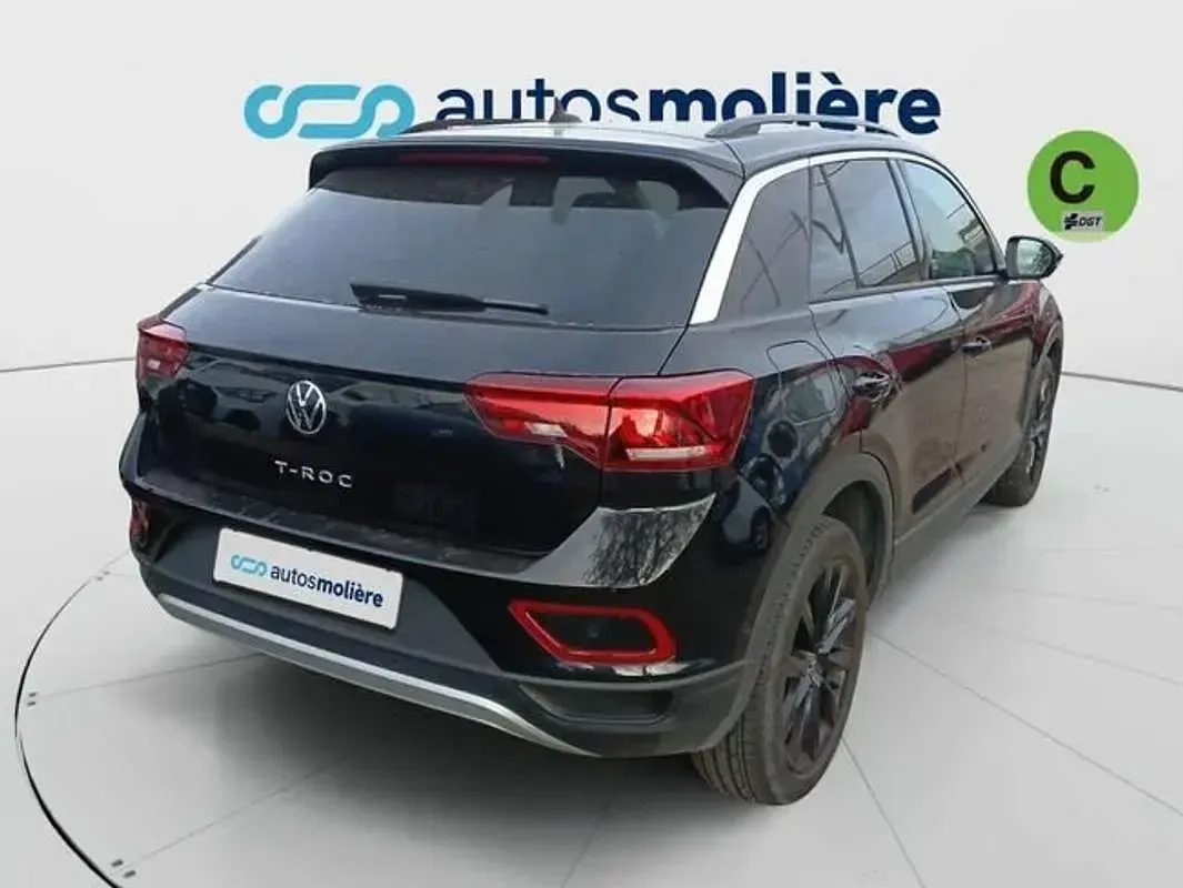 Usado VW T-Roc 150 CV (110 kW) 2023 Negro SUV