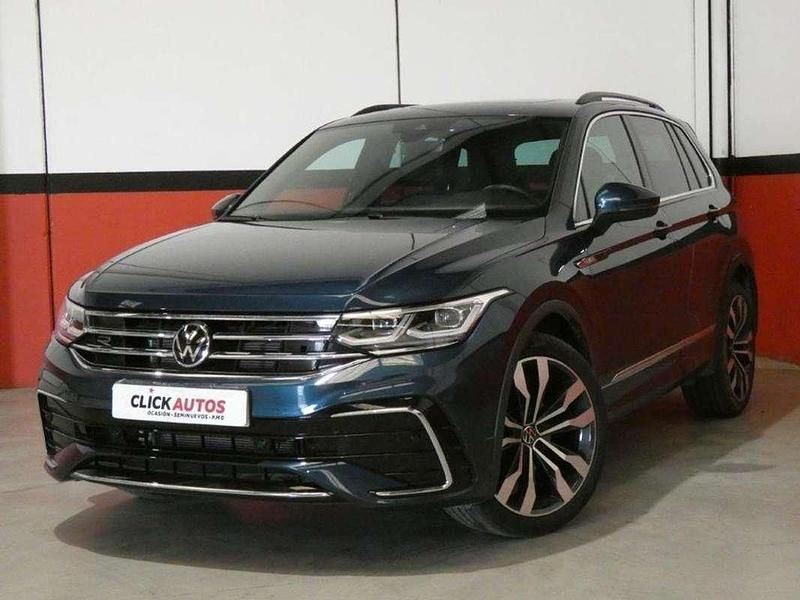 Azul Usado 2021 VW Tiguan Sport SUV | 28.150 € (Precio justo) - Imagen 1/4