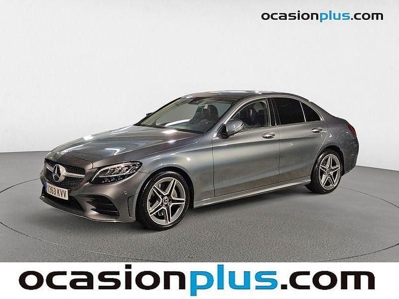 Gris Usado 2019 Mercedes C300 AMG Berlina | 29.082 € (Precio justo) - Imagen 1/4