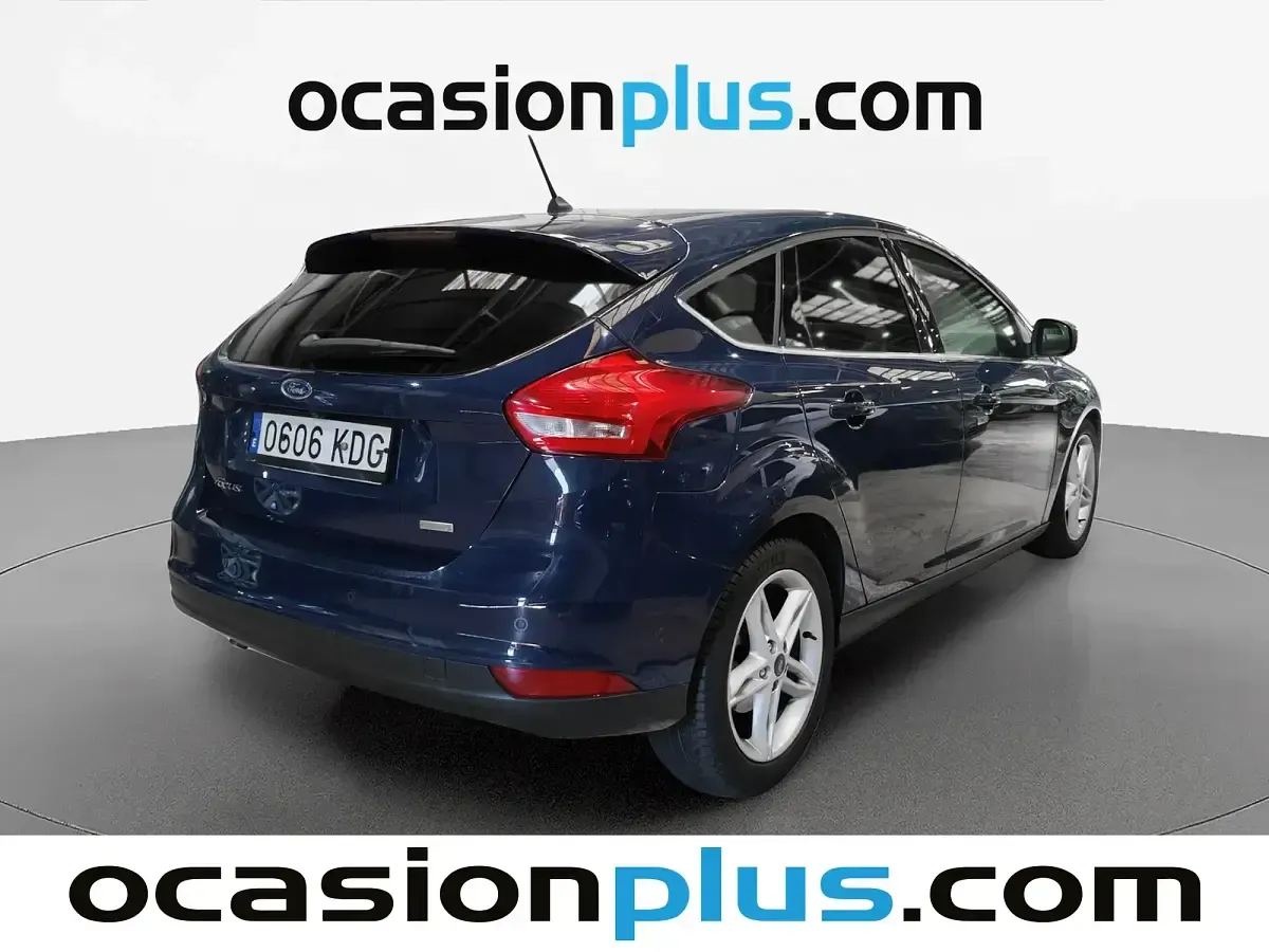 Usado Ford Focus Titanium 125 CV (91 kW) 2017 Azul