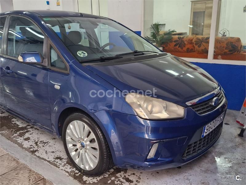 Azul Usado 2007 Ford C-MAX Titanium Monovolumen | 5800 € (Precio justo) - Imagen 1/4