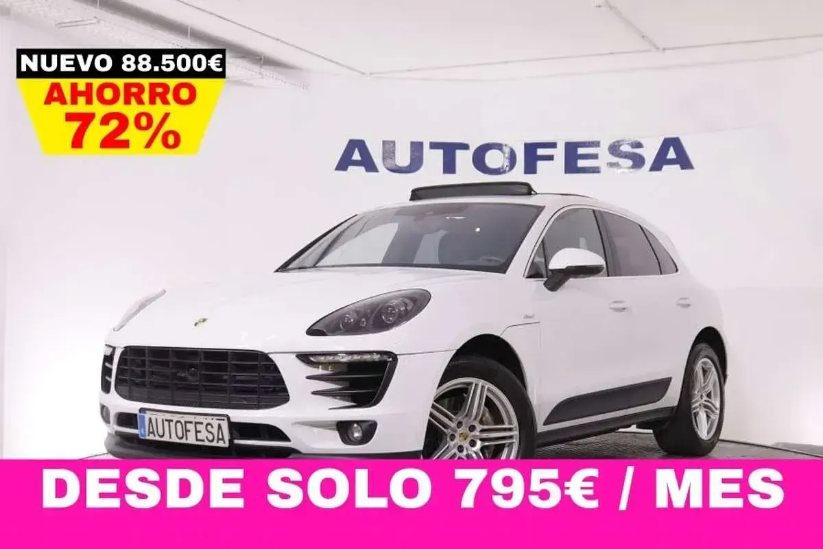 Usado Porsche Macan 250 CV (183 kW) 2015 Blanco SUV