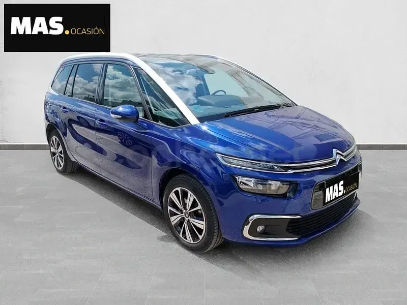 Usado Citroën C4 SpaceTourer Feel 130 CV (95 kW) 2018 Azul Monovolumen
