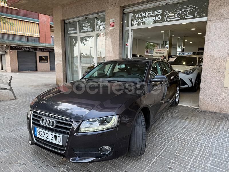 Negro Usado 2010 Audi A5 Sportback Berlina | 9500 € (Caro) - Imagen 1/4