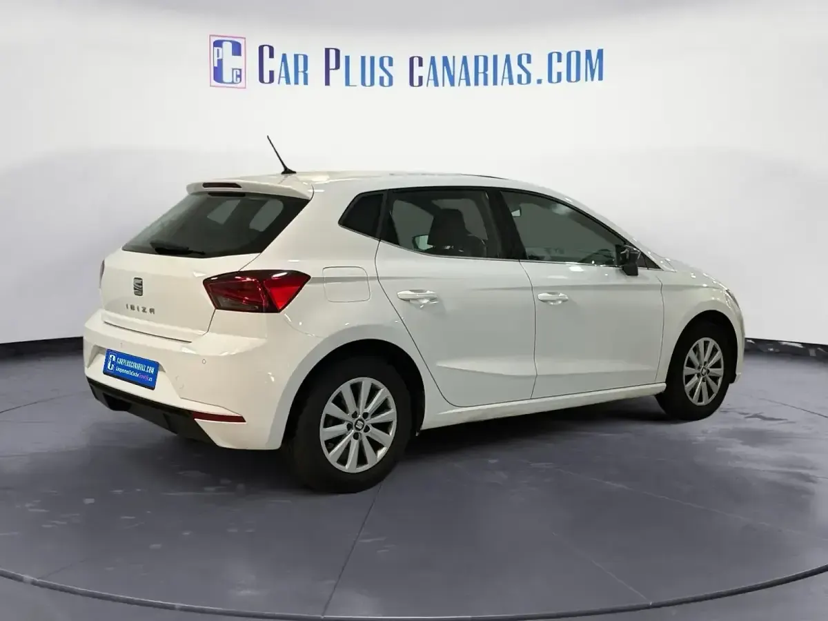 Usado Seat Ibiza XCELLENCE 115 CV (84 kW) 2019 Blanco Utilitario