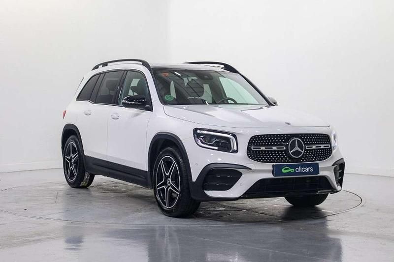 Usado Mercedes GLB200 150 CV (110 kW) 2021 Blanco SUV