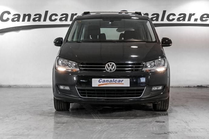 Usado VW Sharan Advance 150 CV (110 kW) 2016 Negro Monovolumen