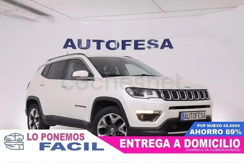 Usado Jeep Compass Opening Edition 170 CV (125 kW) 2017 Blanco SUV