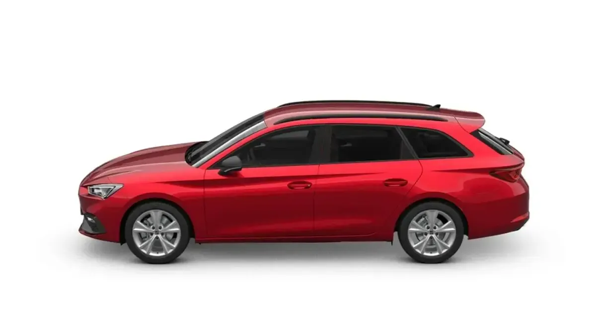 Usado Seat Leon ST FR 150 CV (110 kW) 2025 Rojo Familiar