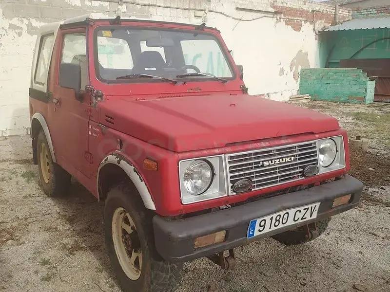 Usado Suzuki Samurai 64 CV (47 kW) 1989 Rojo SUV
