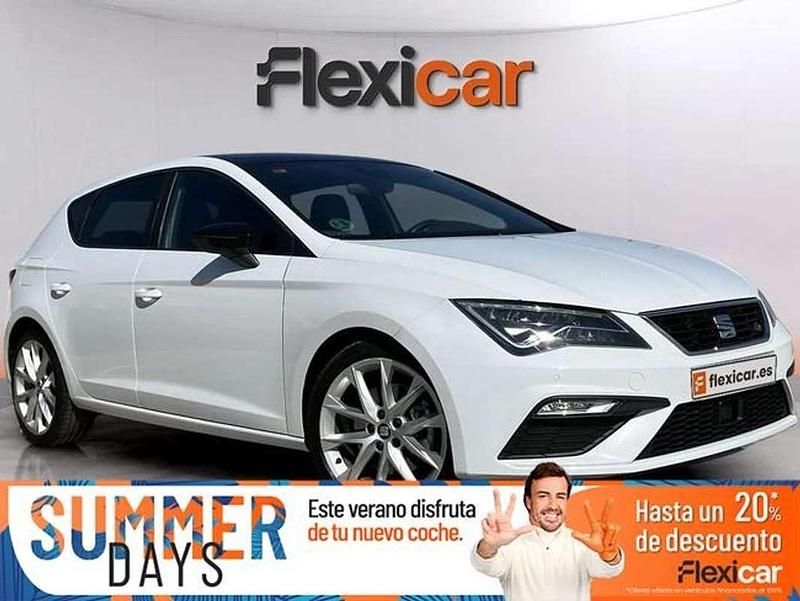 Blanco Usado 2019 Seat Leon FR Berlina | 17.690 € (Precio justo) - Imagen 1/4