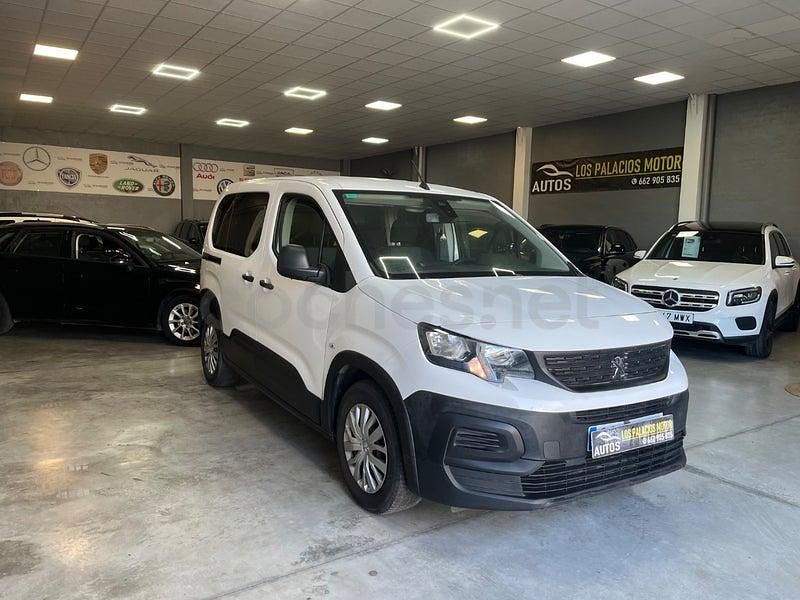 Usado Peugeot Rifter Style 130 CV (95 kW) 2020 Blanco Monovolumen