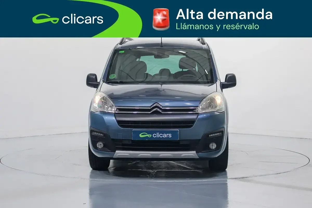 Usado Citroën e-Berlingo PureTech 110 CV (80 kW) 2018 Azul Monovolumen