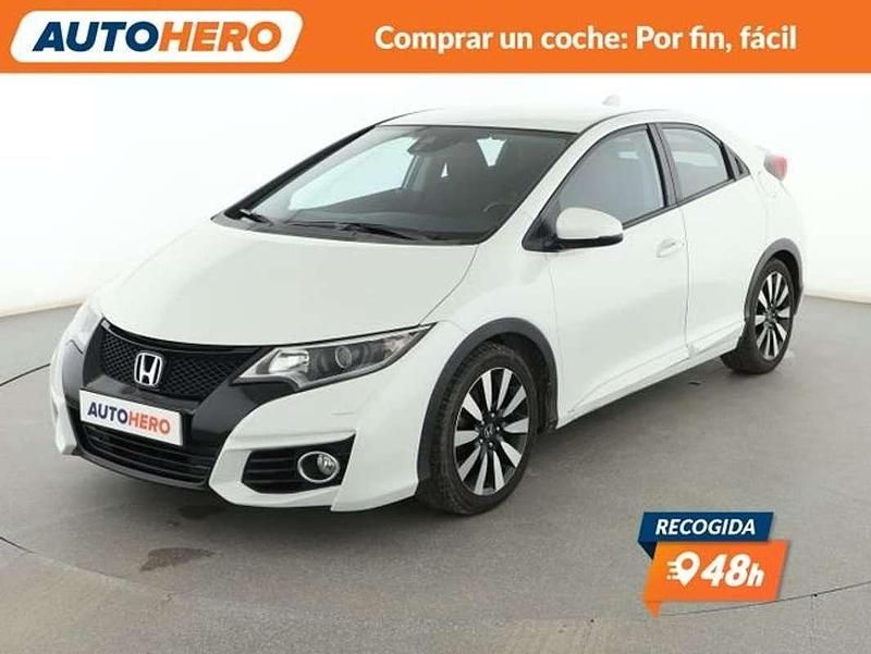 Blanco Usado 2016 Honda Civic Elegance Utilitario | 13.799 € (Precio justo) - Imagen 1/3