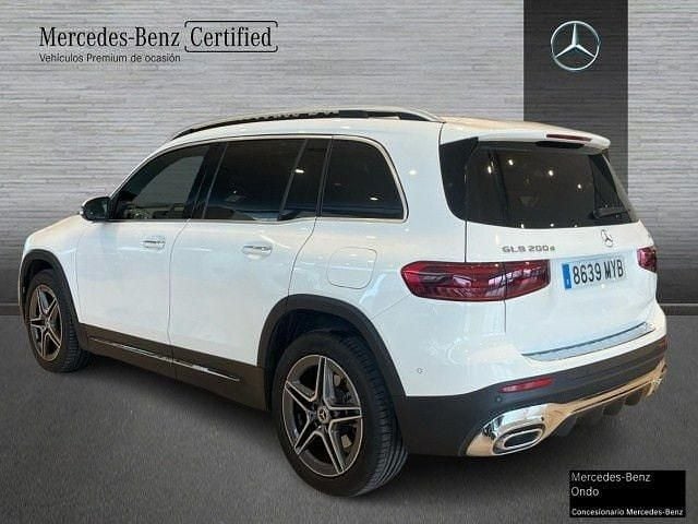 Usado Mercedes GLB200 AMG line 150 CV (110 kW) 2024 Blanco SUV