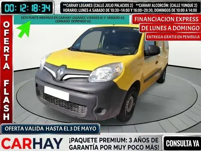 Begagnad Renault Kangoo 91 HK (66 kW) 2019 Gul Halvkombi