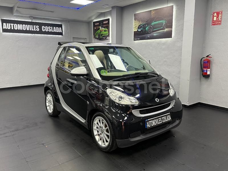 Negro Usado 2008 Smart ForTwo Cabrio Passion Descapotable | 4990 € (Super precio) - Imagen 1/4