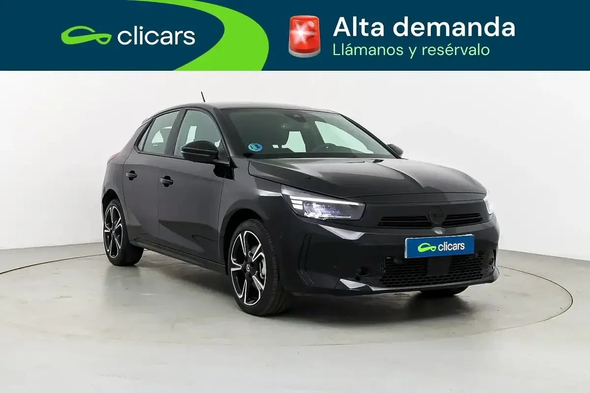 Usado Opel Corsa S 136 CV (100 kW) 2025 Negro Utilitario