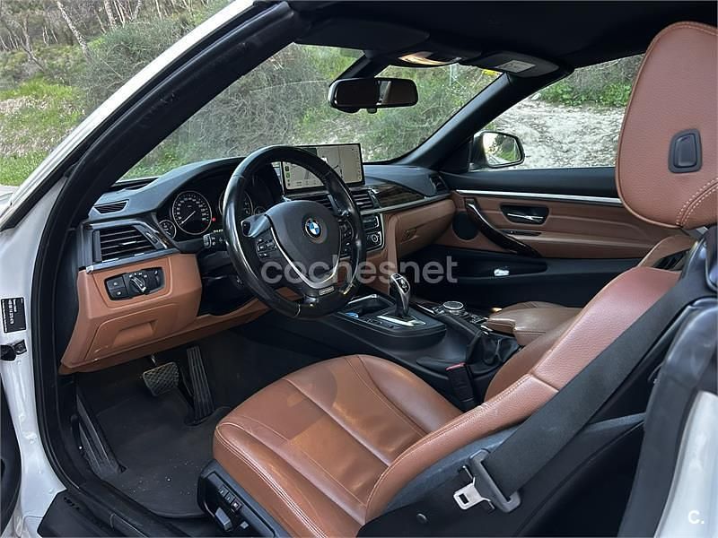 Usado BMW 430 Cabriolet 258 CV (189 kW) 2015 Blanco Descapotable
