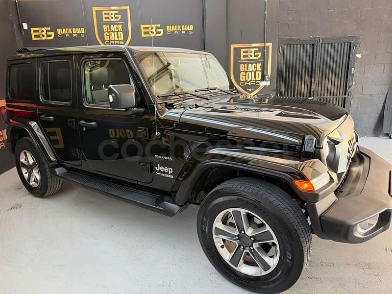 Usado Jeep Wrangler Sport 200 CV (147 kW) 2021 Negro SUV
