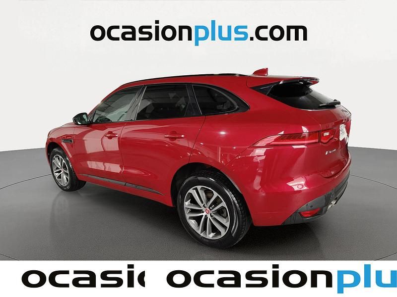 Usado Jaguar F-Pace R-Sport 180 CV (132 kW) 2018 Rojo SUV