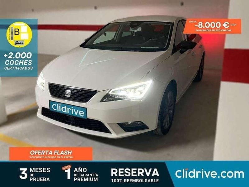 Blanco Usado 2015 Seat Leon I-Tech Berlina | 7890 € (Buen precio) - Imagen 1/3