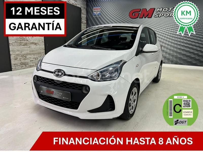 Blanco Usado 2018 Hyundai i10 GO! Utilitario | 9490 € (Precio justo) - Imagen 1/4