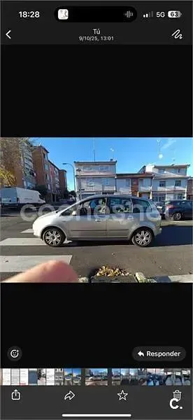 Usado Ford C-MAX Trend 109 CV (80 kW) 2004 Gris / plata Monovolumen