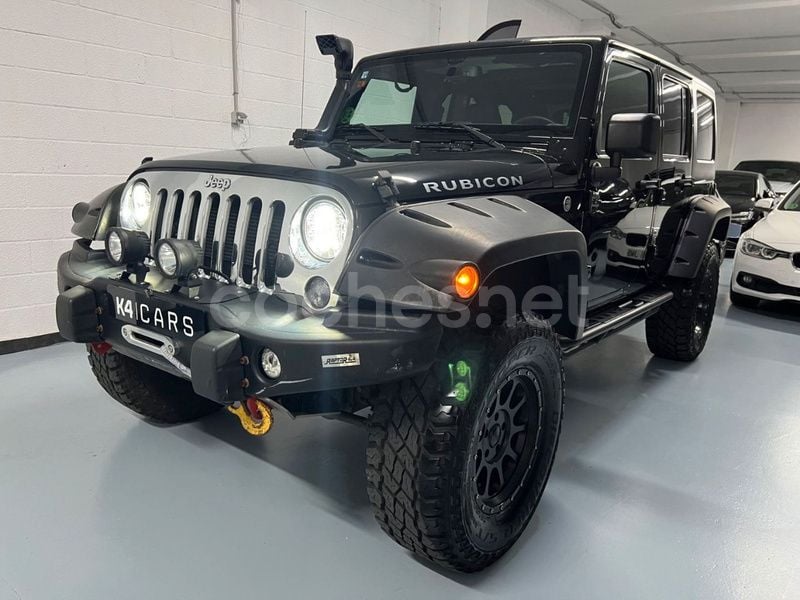 Usado Jeep Wrangler Unlimited Rubicon 284 CV (208 kW) 2018 Gris / plata SUV