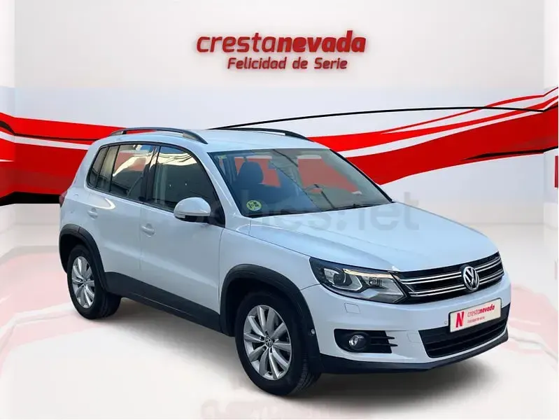 Usado VW Tiguan 110 CV (80 kW) 2014 Blanco SUV
