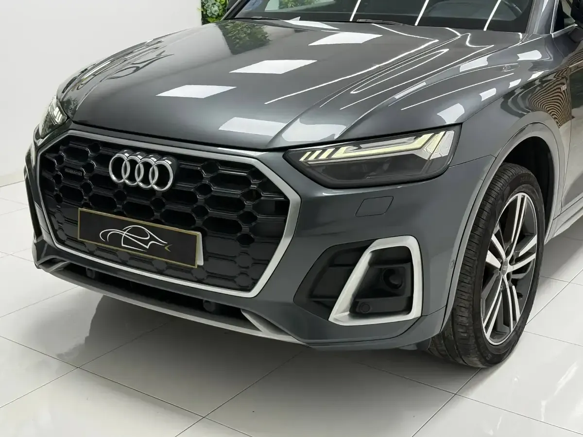 Usado Audi Q5 S-Line 367 CV (269 kW) 2021 Gris SUV