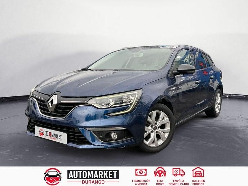 Usado Renault Mégane GrandTour Zen 115 CV (84 kW) 2019 Azul Familiar