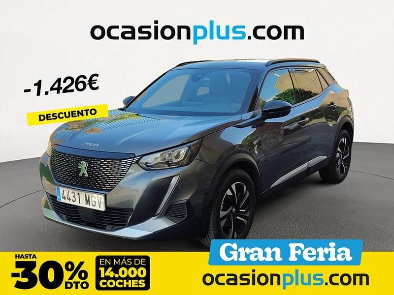 Gris / plata Usado 2023 Peugeot 2008 Allure SUV | 15.450 € (Precio justo) - Imagen 1/4