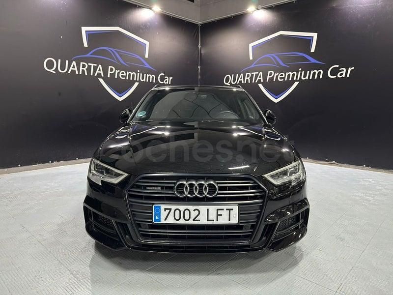 Usado Audi A3 190 CV (139 kW) 2020 Negro Berlina
