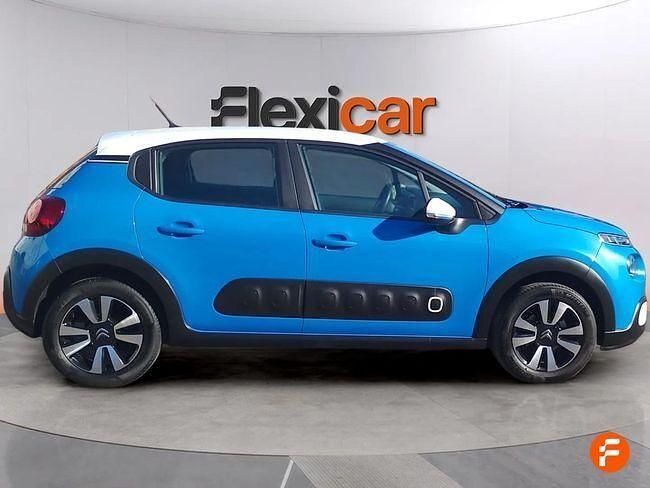 Usado Citroën C3 Feel 83 CV (61 kW) 2021 Azul Utilitario