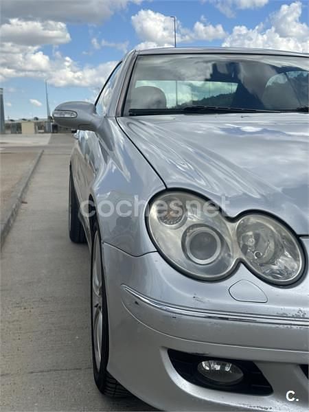 Gris / plata Usado 2007 Mercedes CLK320 Avantgarde Coupe | 6250 € (Precio justo) - Imagen 1/3