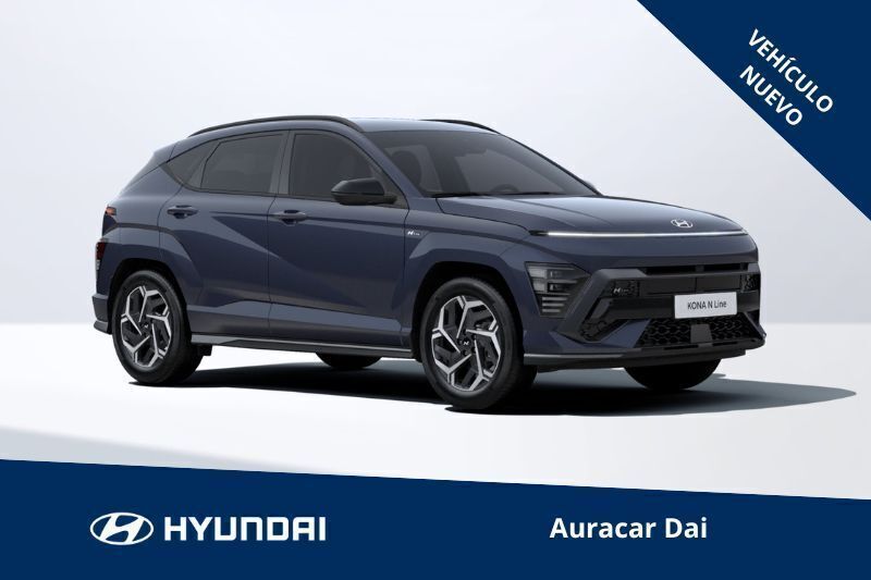 Azul Nuevo 2025 Hyundai Kona N Line SUV | 31.900 € (Un poco caro) - Imagen 1/4