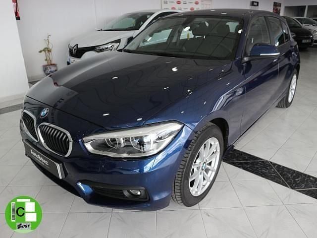 Usado BMW 116 Efficient Dynamics 116 HP (85 kW) 2018 Azul Citadino