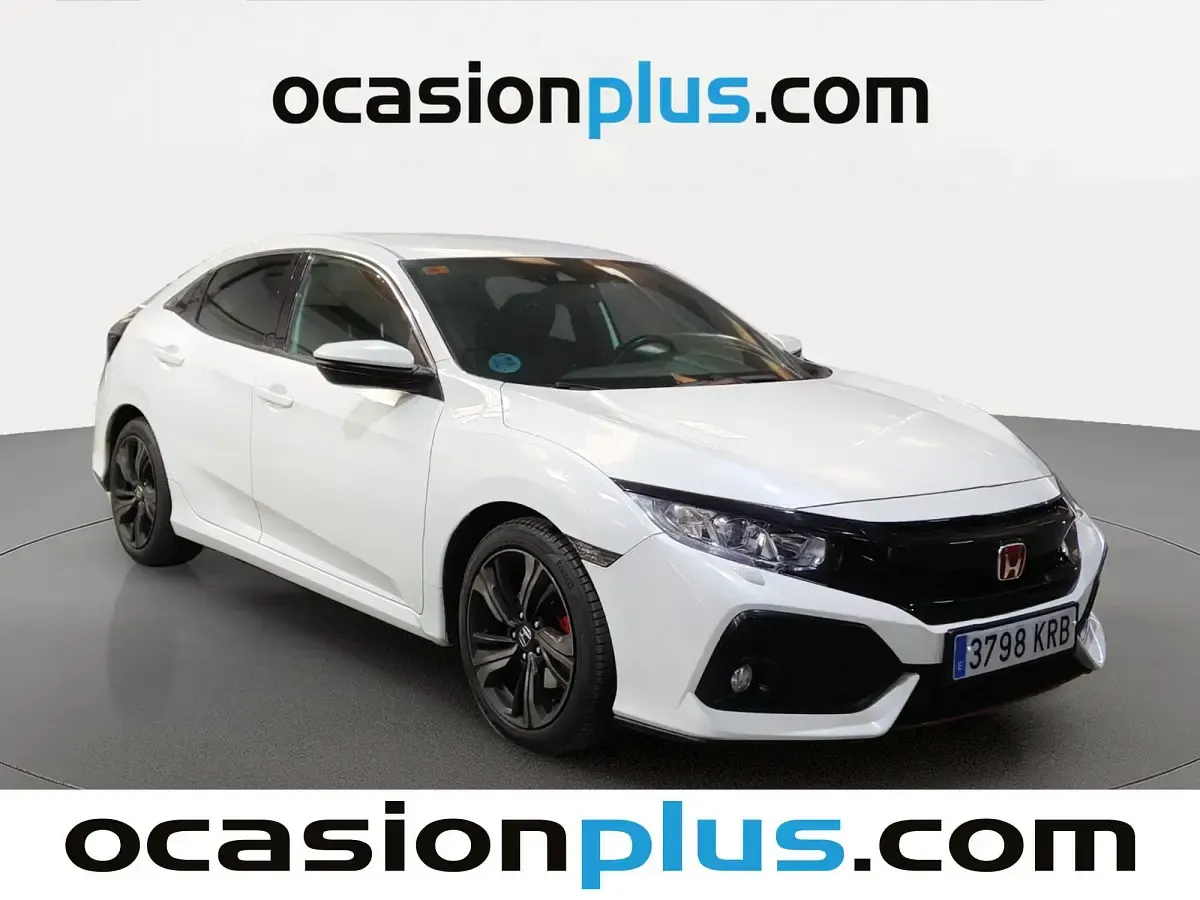 Usado Honda Civic Elegance 120 CV (88 kW) 2018 Blanco Utilitario