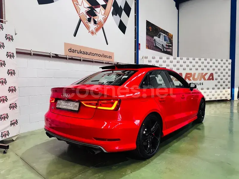 Usado Audi A3 300 CV (220 kW) 2015 Rojo Berlina